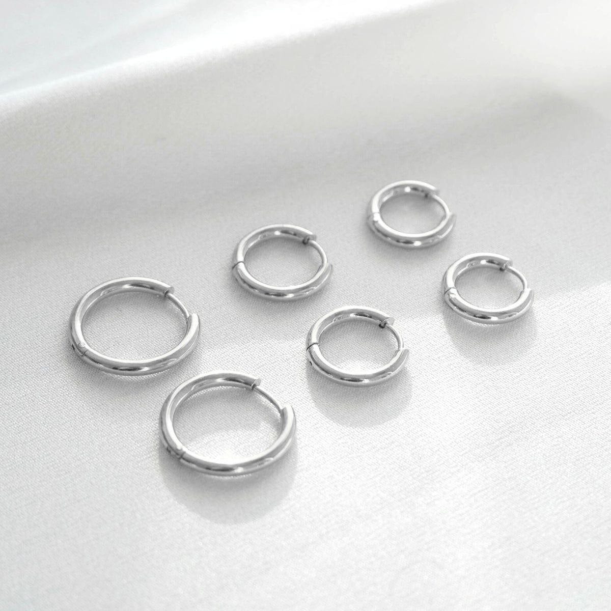Set de trois créoles intemporelles