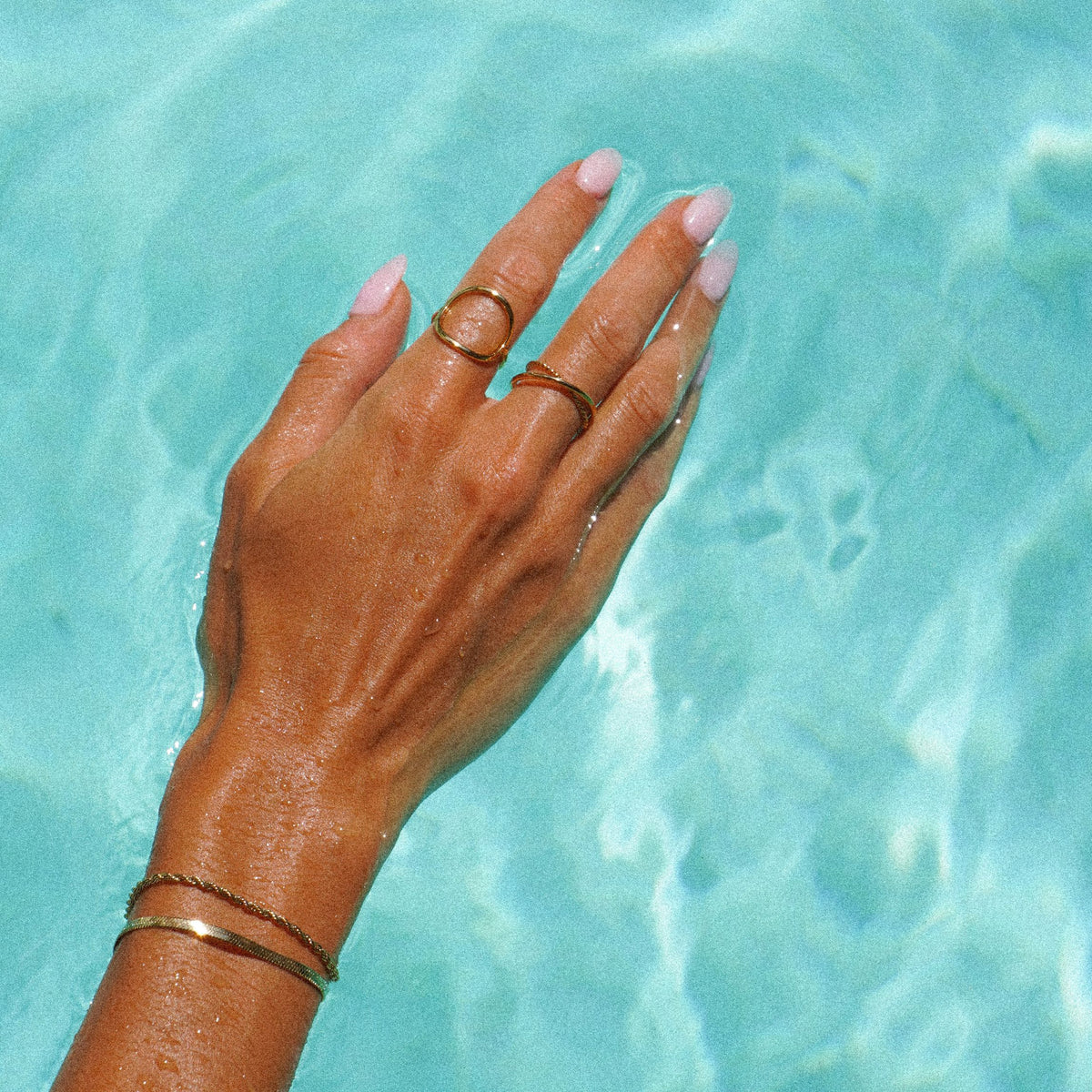 Bague double "Harmony"