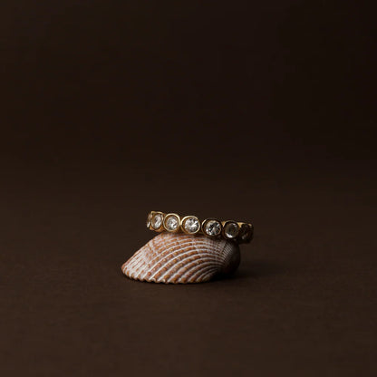 Bague Perlée Étincelante