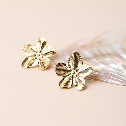 Boucles d’oreilles Hibiscus
