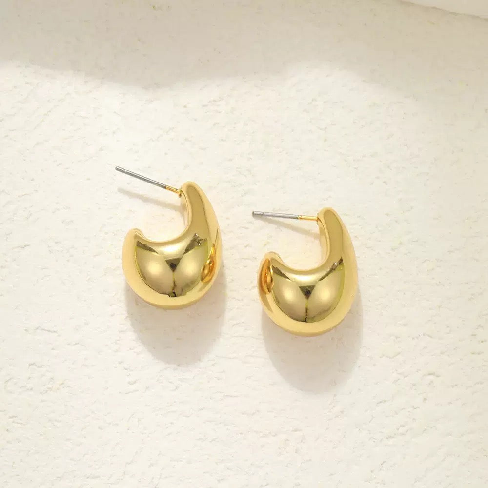 Boucles d’oreilles Créoles Goutte