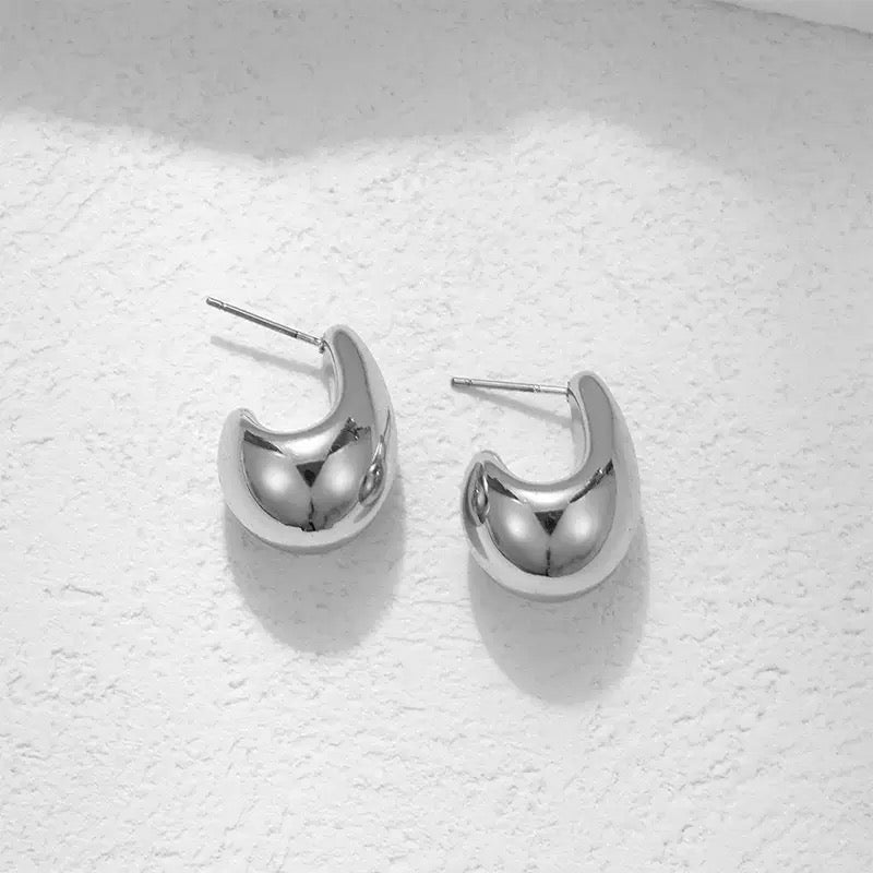 Boucles d’oreilles Créoles Goutte
