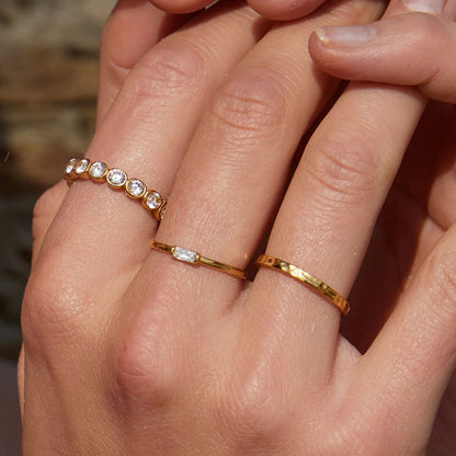 Bague Cristal Délicate