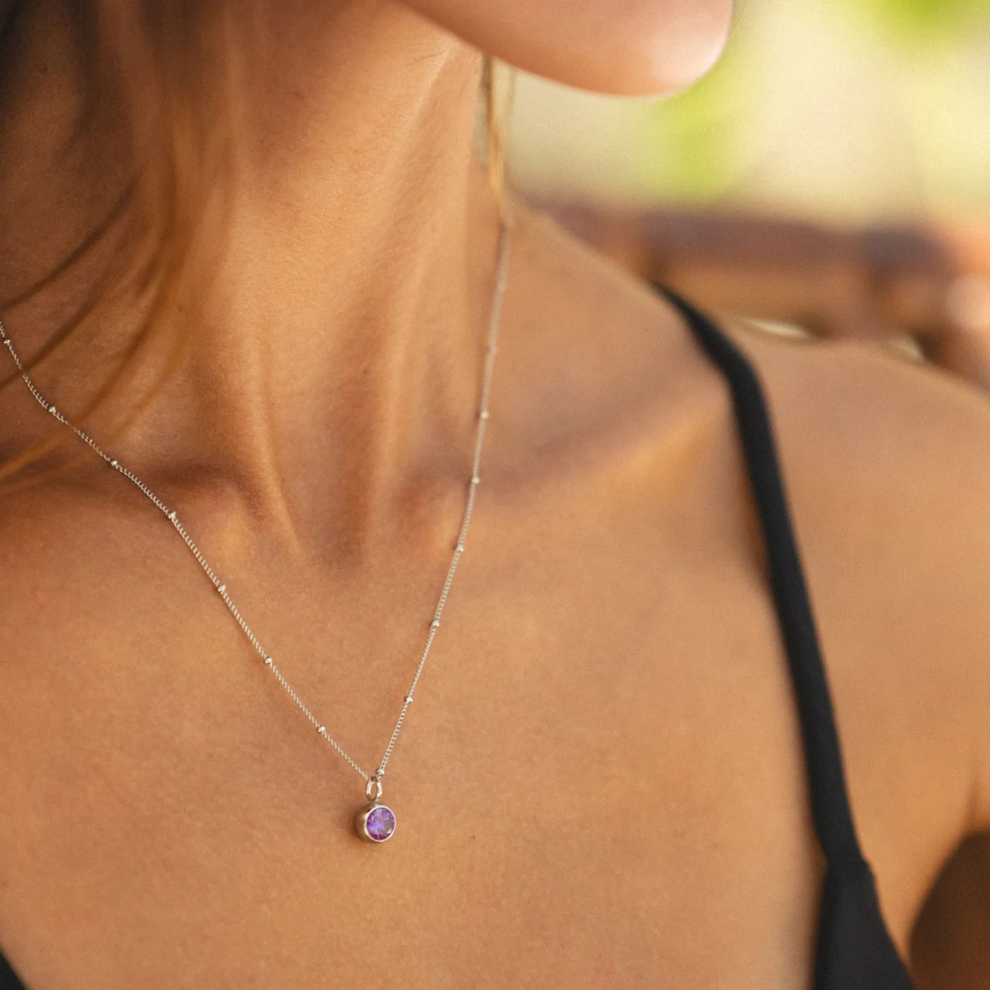 Collier avec Pierre de Signe Astrologique