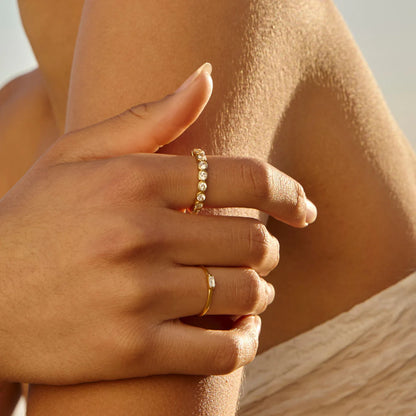Bague Cristal Délicate