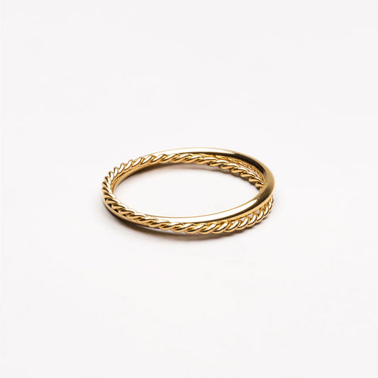 Bague double "Harmony"