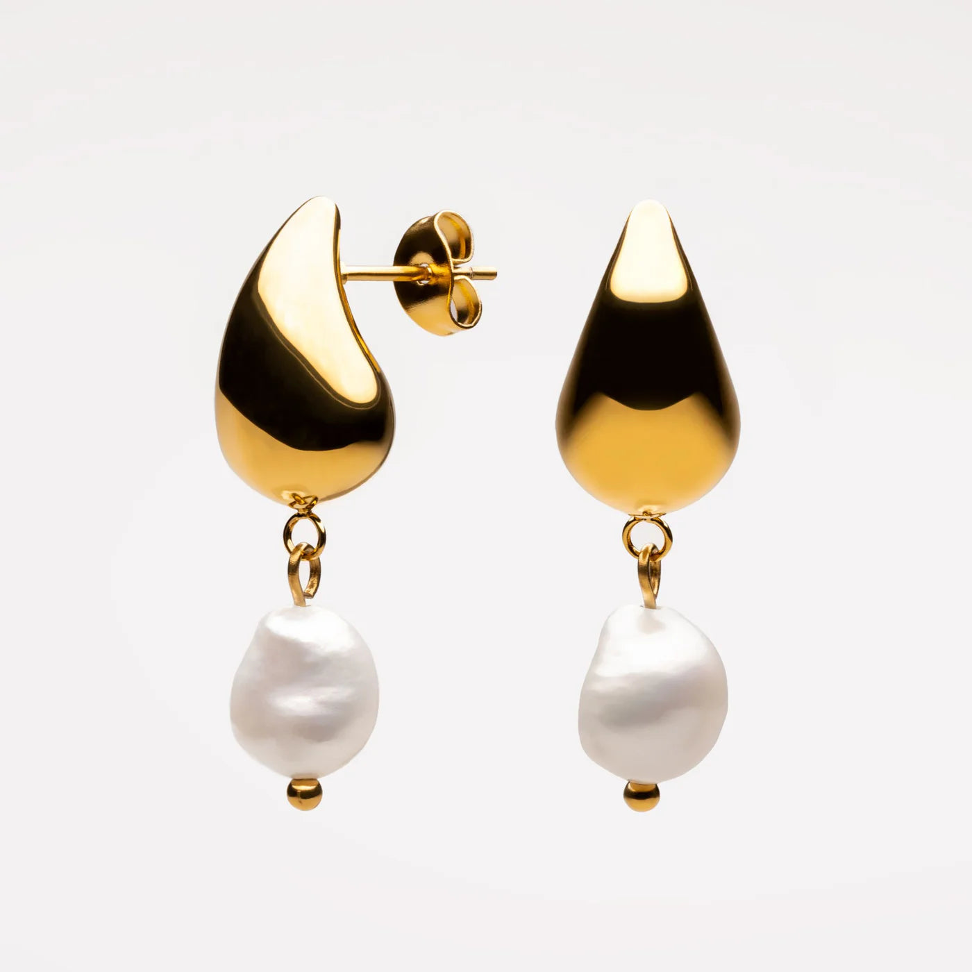 Boucles d’Oreilles Perle Goutte