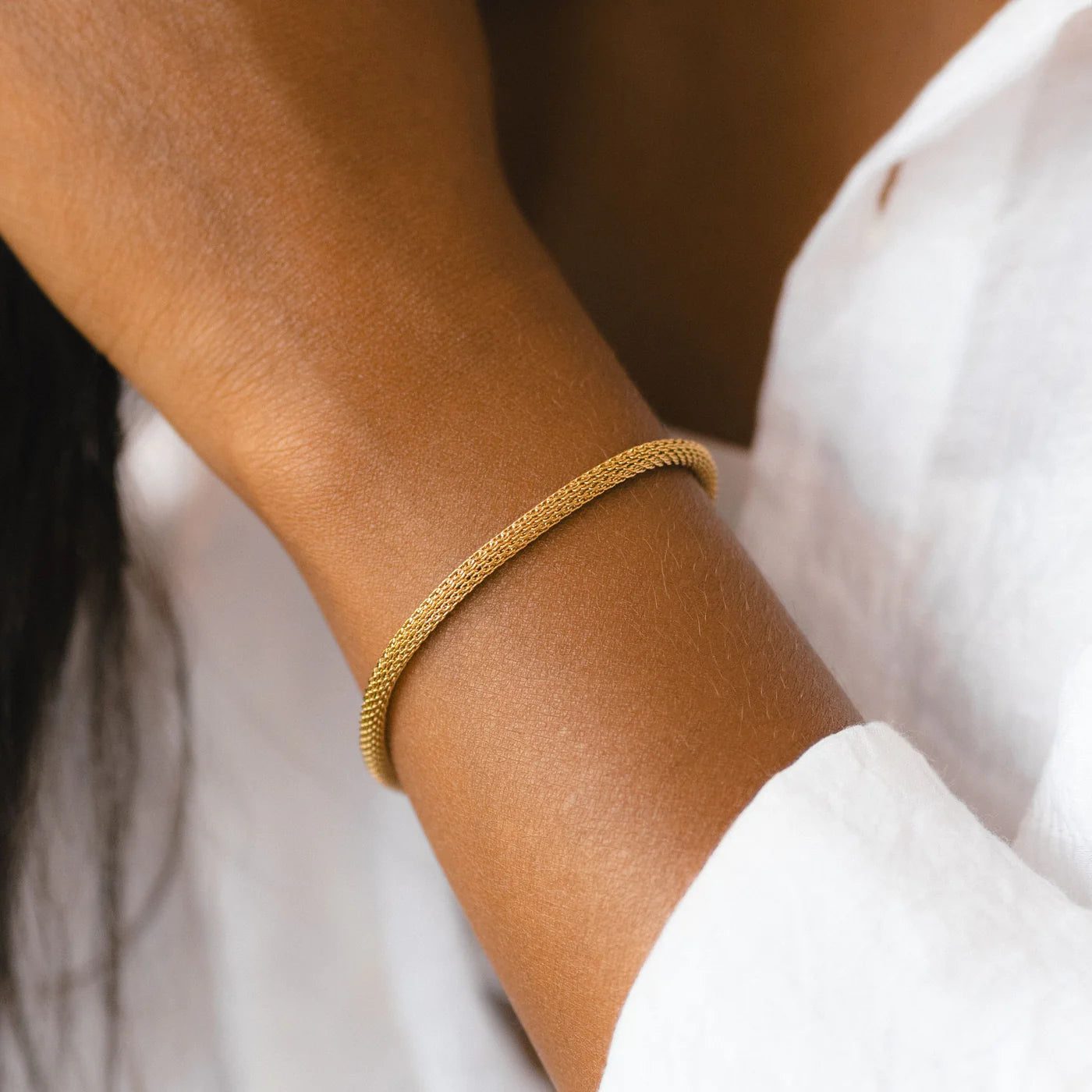 Bracelet Chaîne Tressée