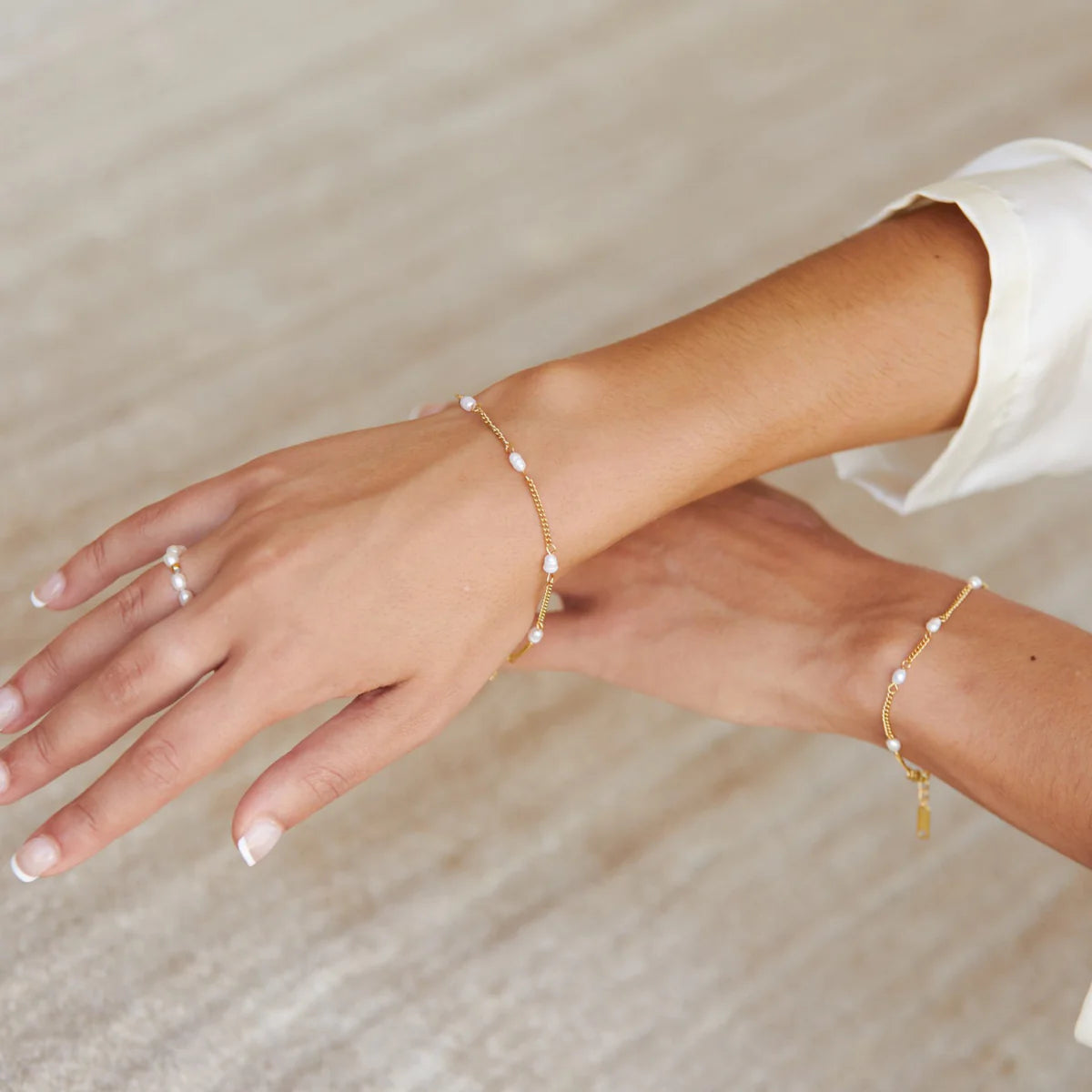 Bracelet en Perles d’Eau Douce "Lovina"