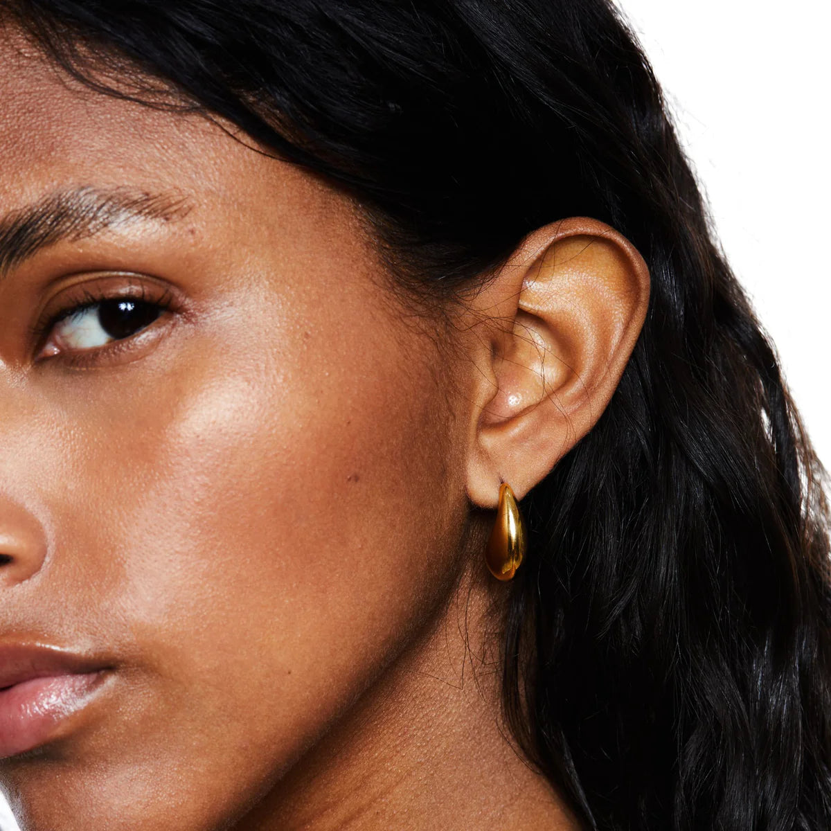 Boucles d’oreilles Créoles Goutte