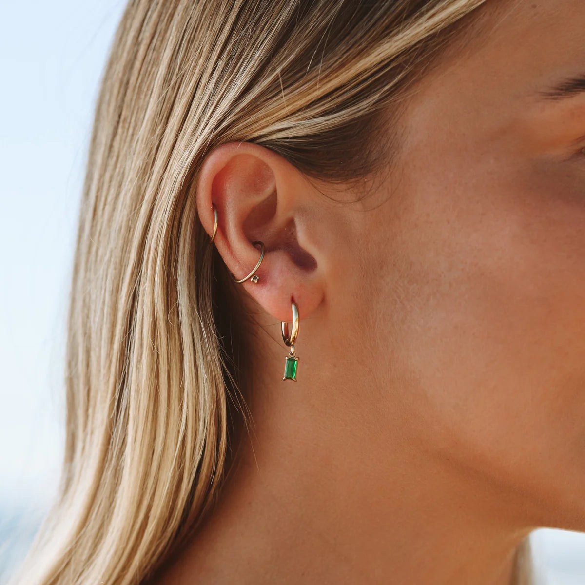 Boucles d’oreilles Éclat Marin