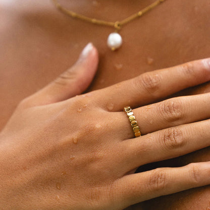 Bague "Perles"