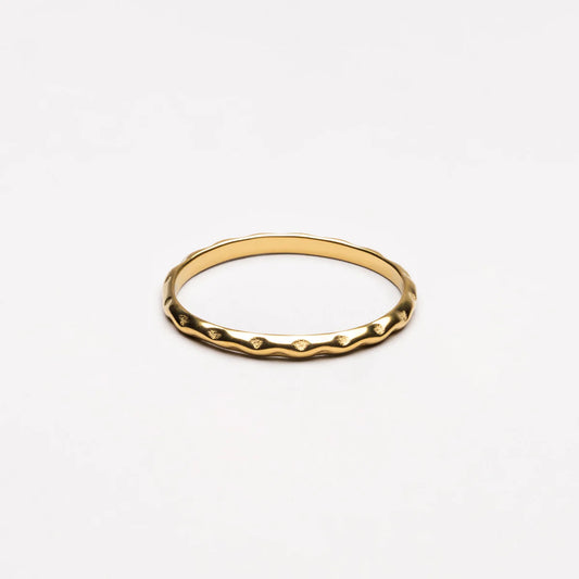 Bague Martelée