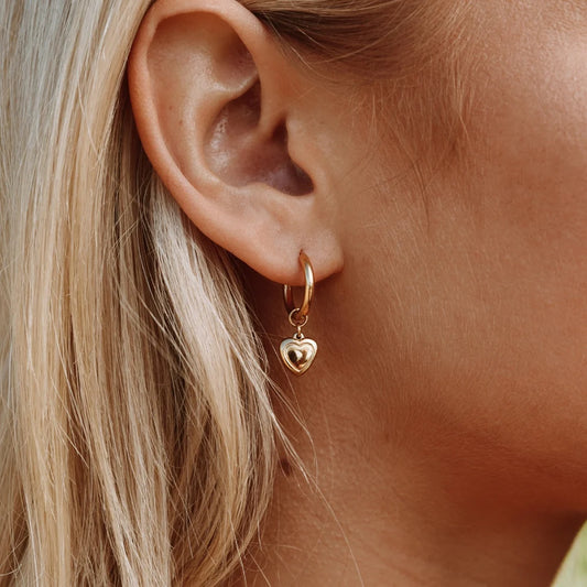 Boucles d’oreilles Cœur