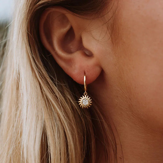 Boucles d’oreilles Créoles Hélios