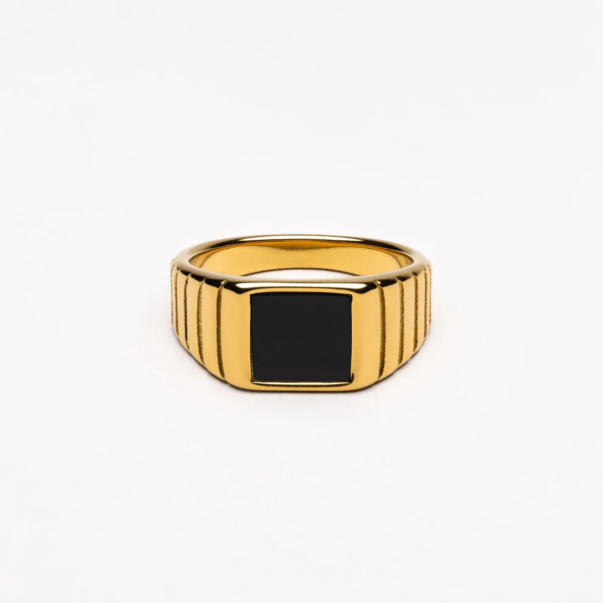 Bague "Kaya" en Onyx