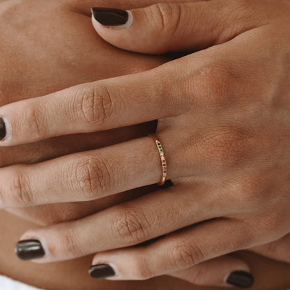 Bague "Golden Hour"