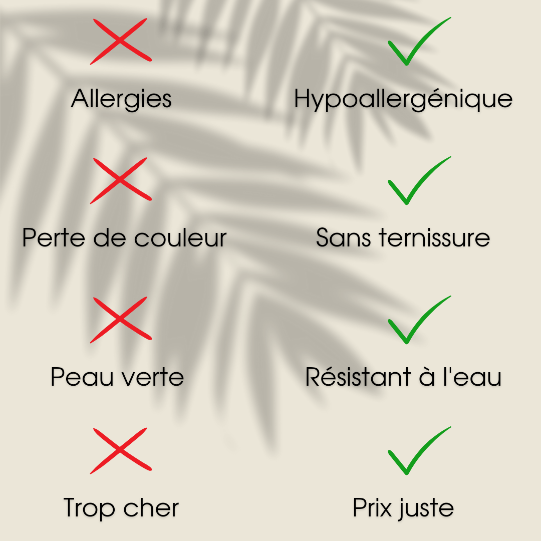 Collier Initial en Perle