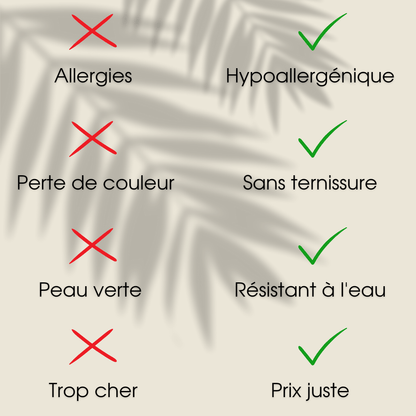 Collier Initial en Perle