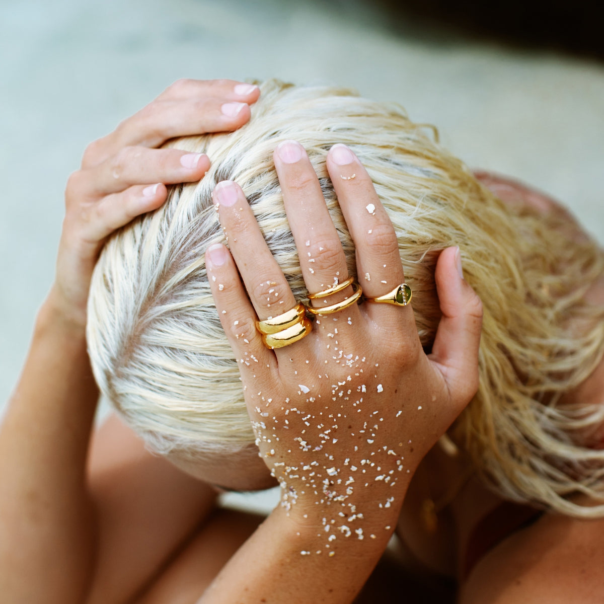 Bague Double Chunky
