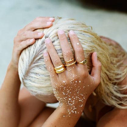 Bague Double Chunky
