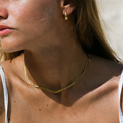 Collier Ras-du-Cou Superposé "Riviera"