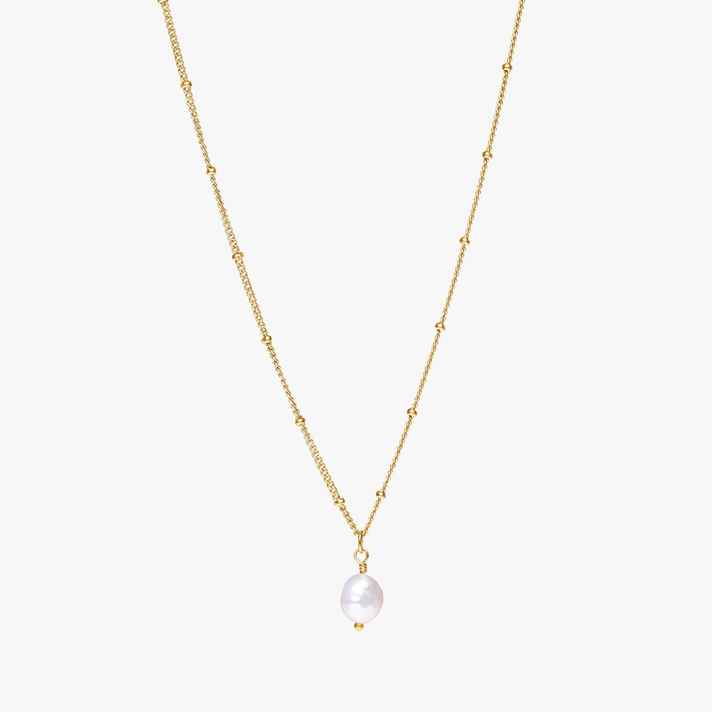 Collier en perle baroque