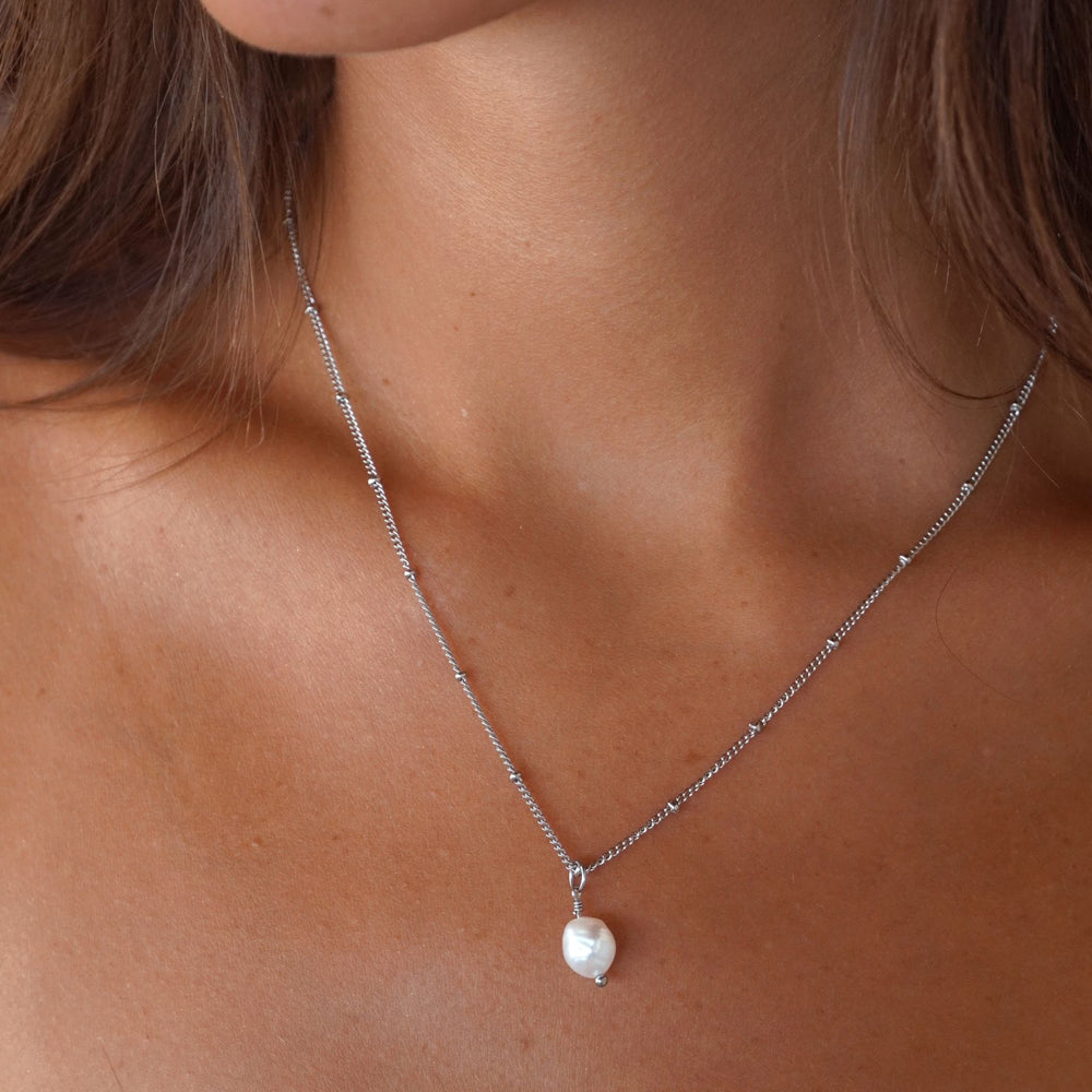 Collier en perle baroque