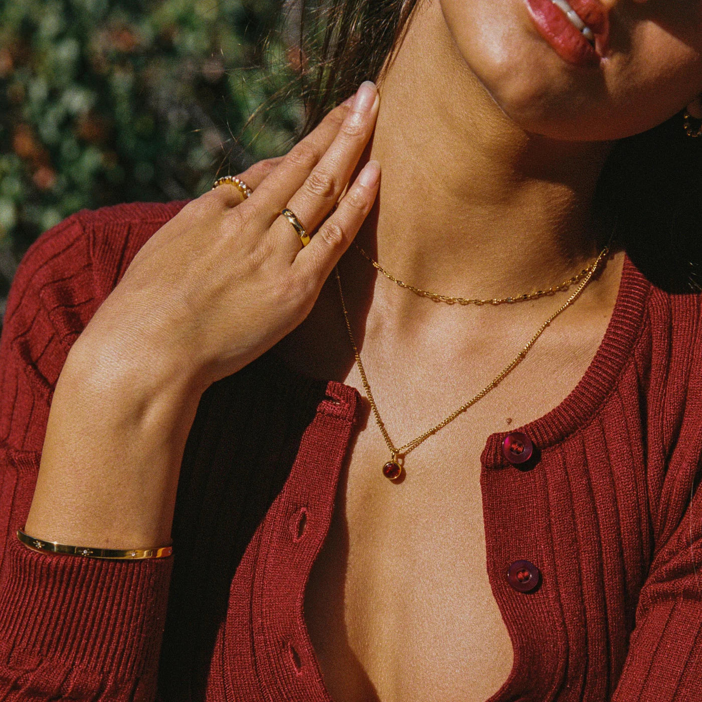 Collier avec Pierre de Signe Astrologique