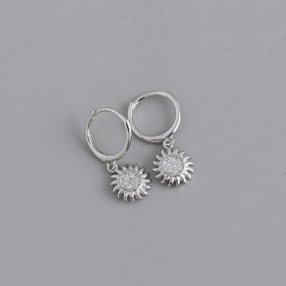 Boucles d’oreilles Créoles Hélios