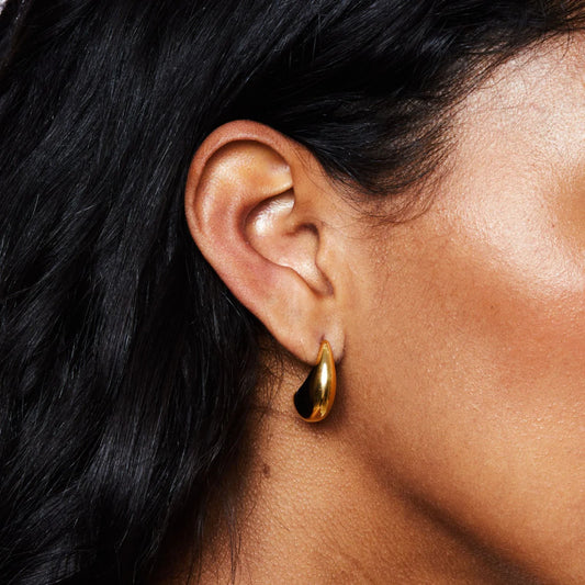 Boucles d’oreilles Créoles Goutte