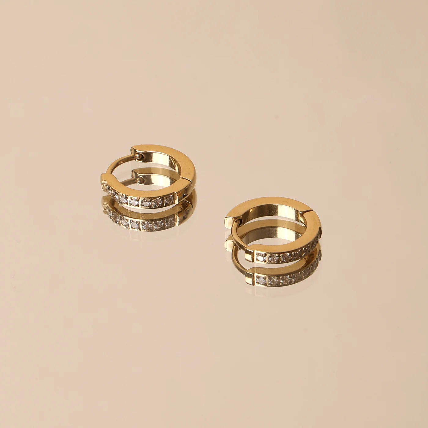 Mini créoles dorées