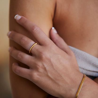Bague "Twist"