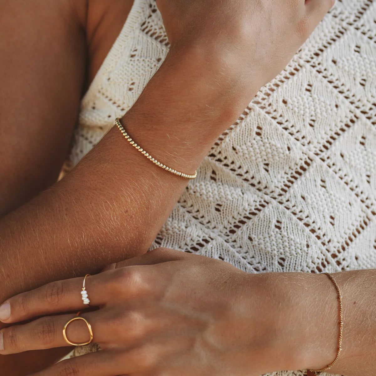 Bracelet Perlé