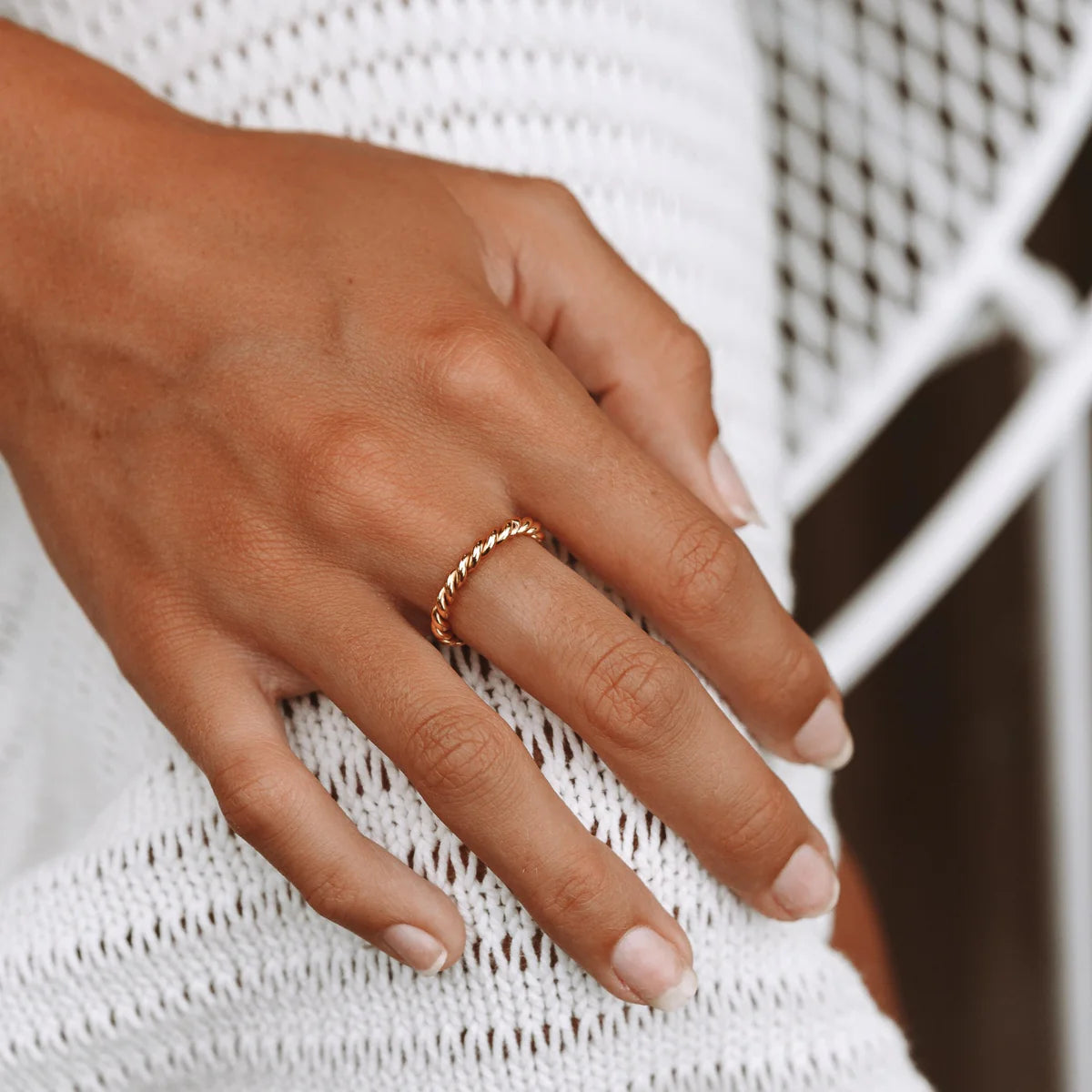 Bague "Twist"