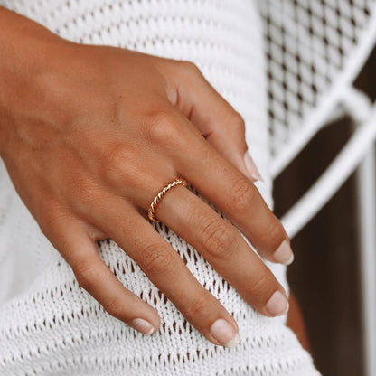 Bague "Twist"